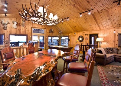 Main Lodge Upper Bar and Game Area