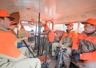 Bus to the next field